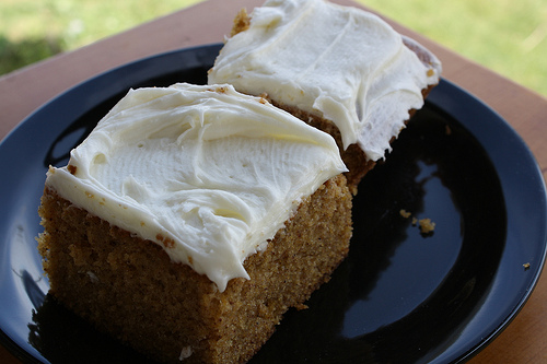 Pumpkin Cake With Cream Cheese Frosting Recipe