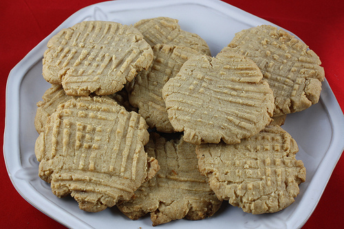 Fudge-Filled Peanut Butter Cookie