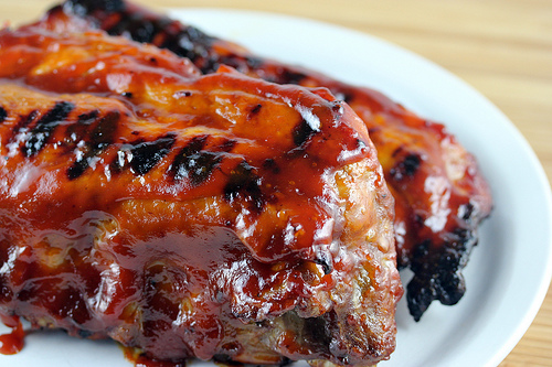 Grilled BBQ Baby Back Ribs