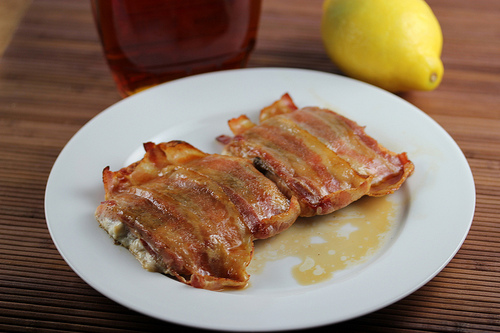 Bacon and Maple Glazed Salmon Recipe