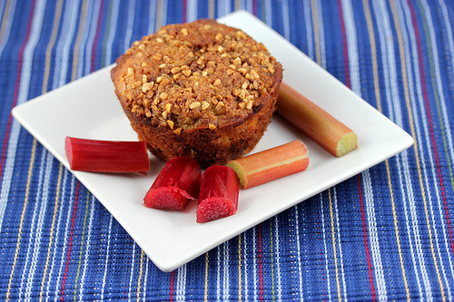 Rhubarb Muffins recipe