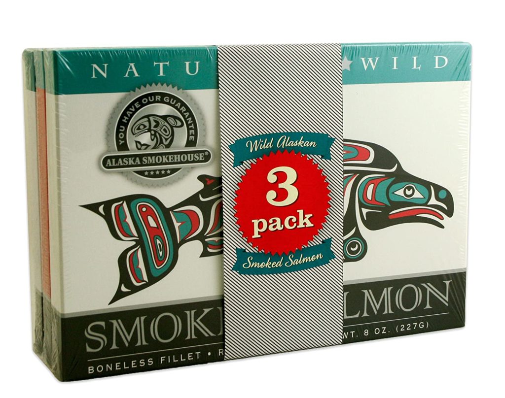 Alaska Smokehouse Jumbo Smoked Salmon