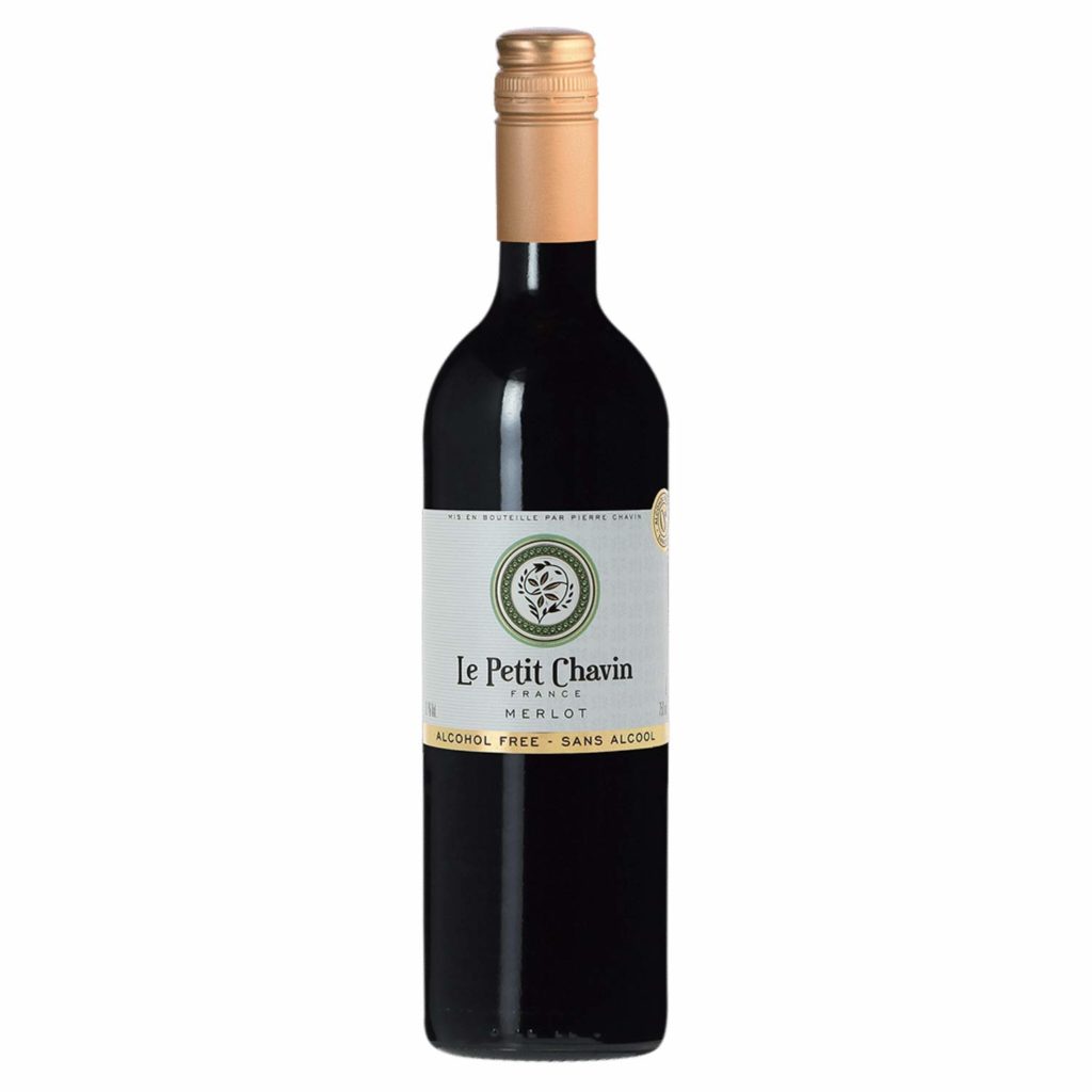 Le Petit Chavin Merlot Non-Alcoholic Red Wine