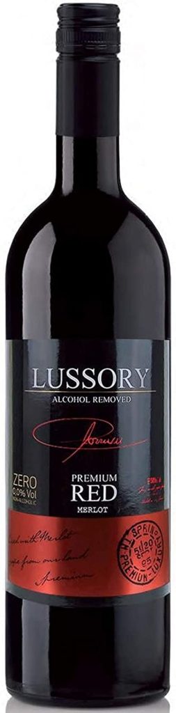 Lussory Premium Merlot Non-Alcoholic Red Wine