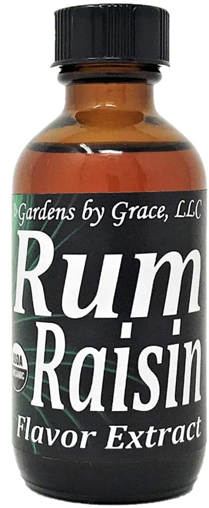 Organic Flavor Extract Rum Raisin 