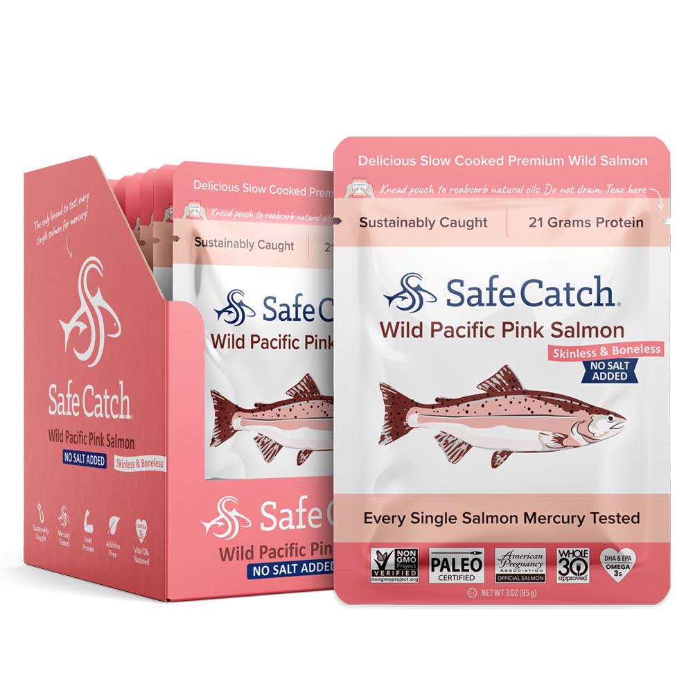 Safe Catch Skinless and Boneless Wild Pacific Pink Salmon