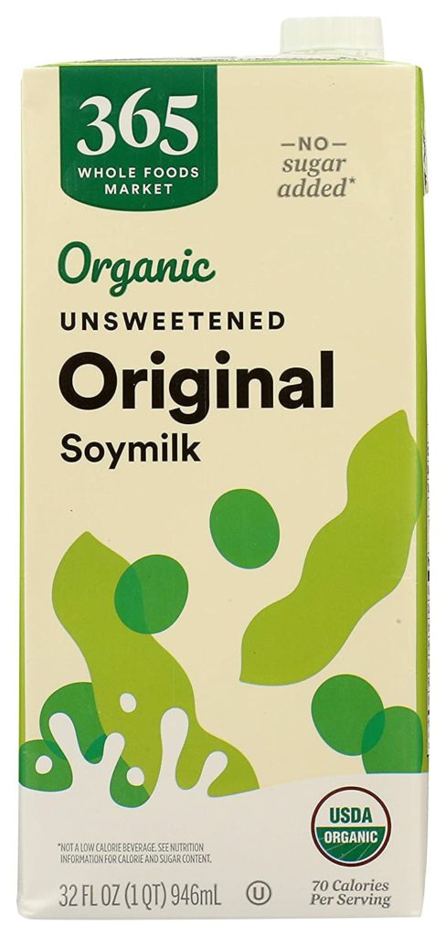 365 by Whole Foods Market, Soy Milk Original Unsweetened Organic