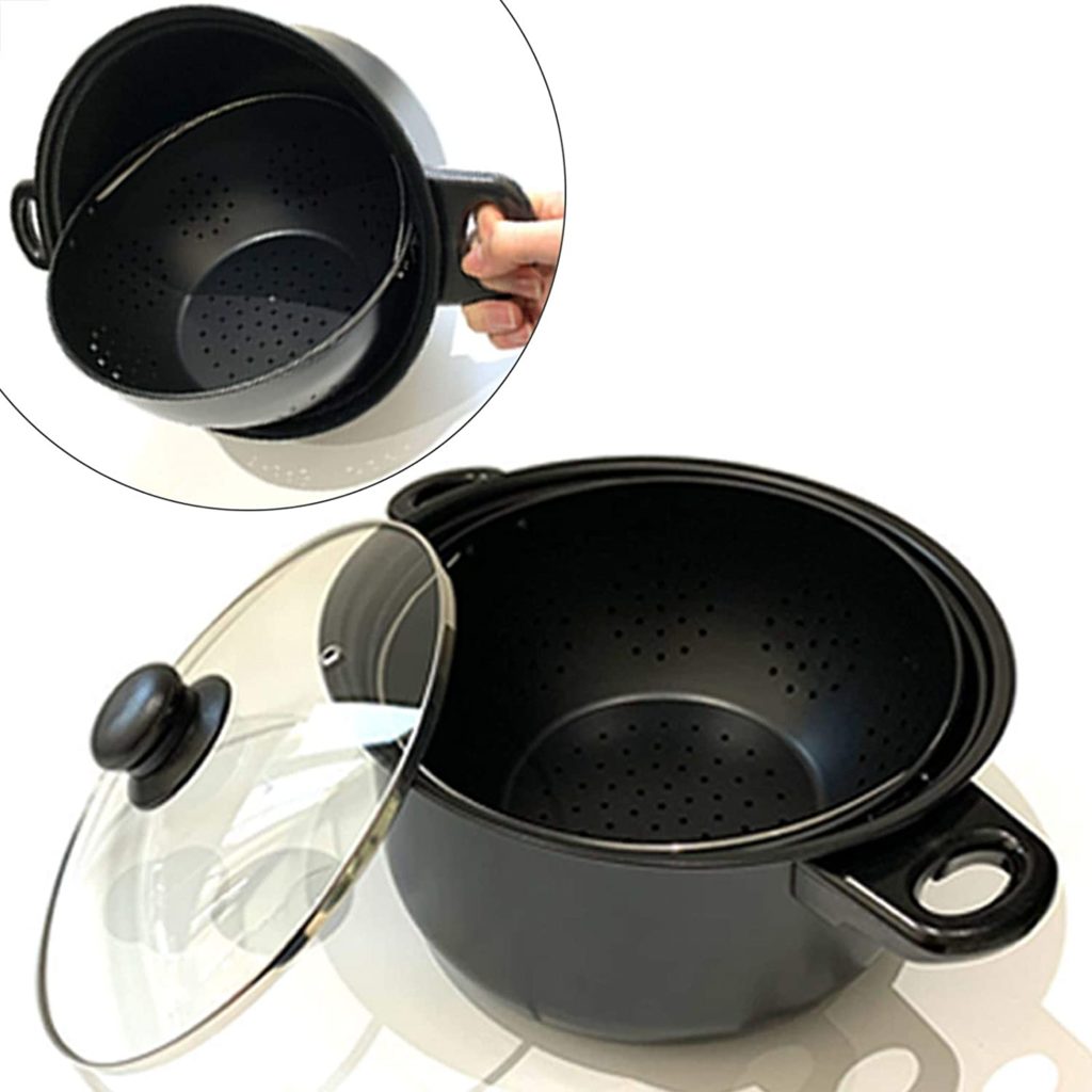 Cooking Pot with Strainer,