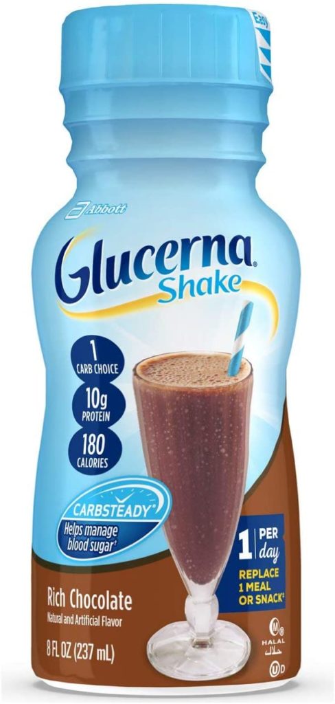 Glucerna, Diabetes Nutritional Shake