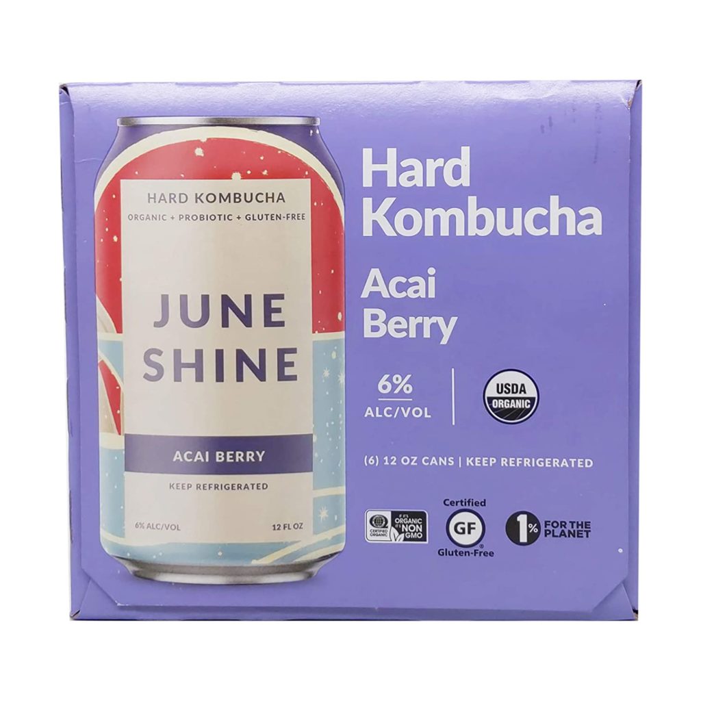 Juneshine, Kombucha Hard Acai Berry