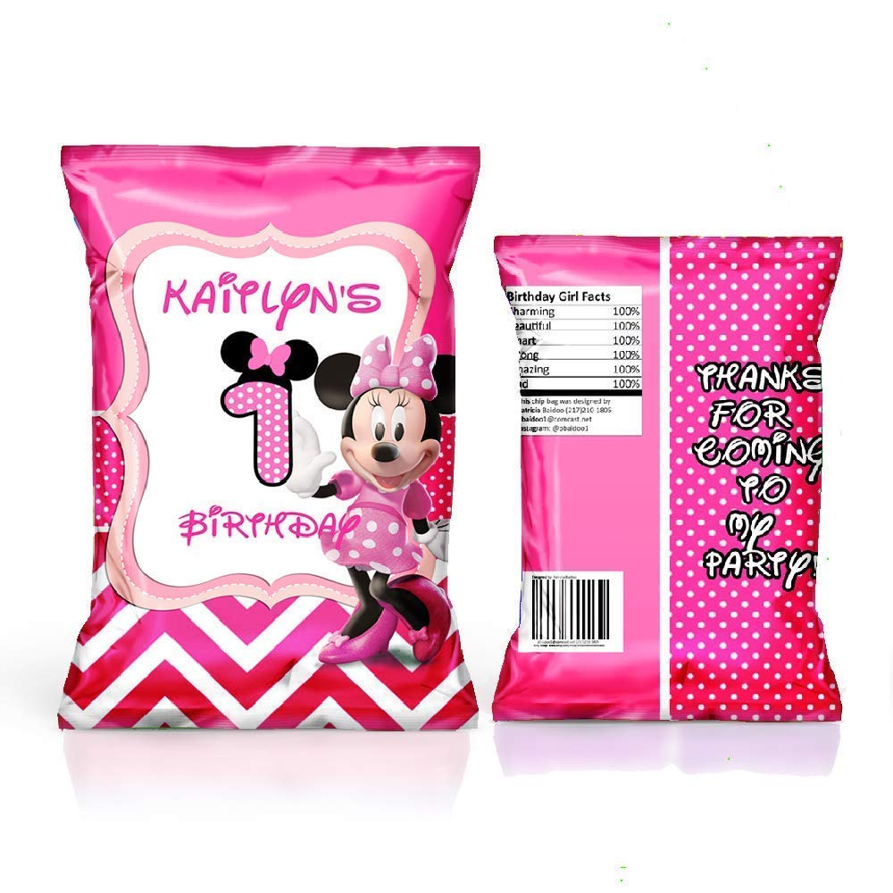 Minnie Mouse Chip Bags