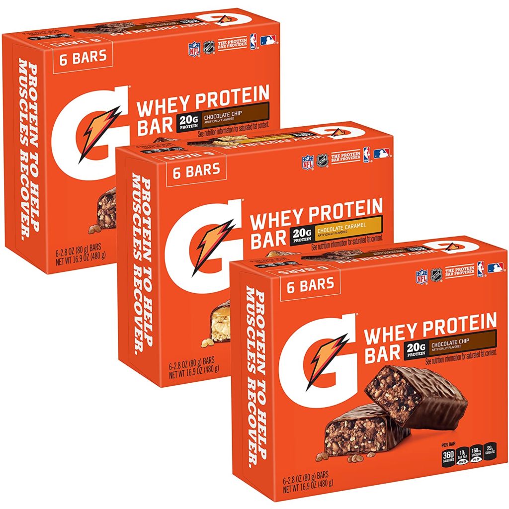 Gatorade Whey Protein Bars
