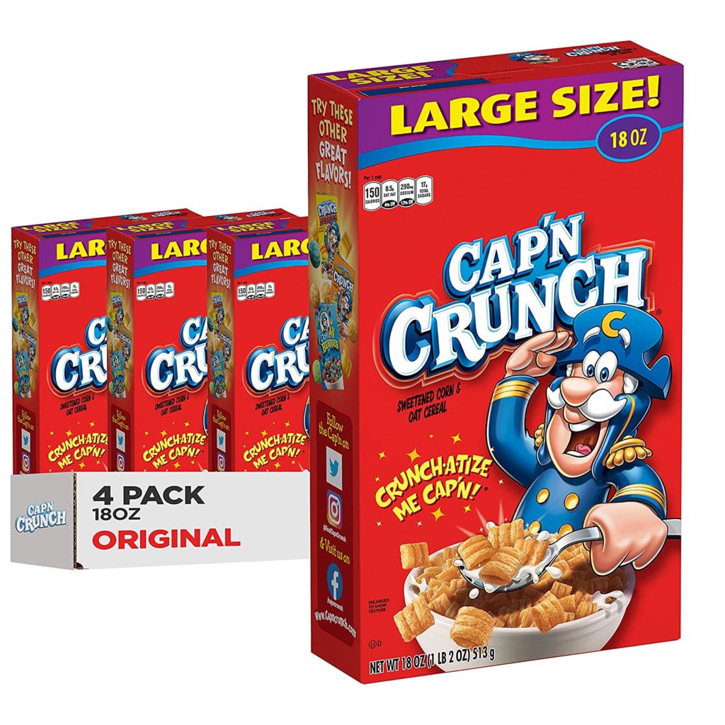 Quaker Cap'n Crunch Cereal,