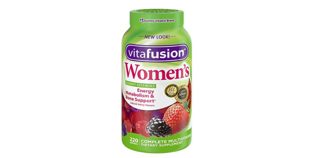 Vitafusion Women's Gummy Vitamins Nutrition Facts