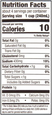 cioppino nutrition facts