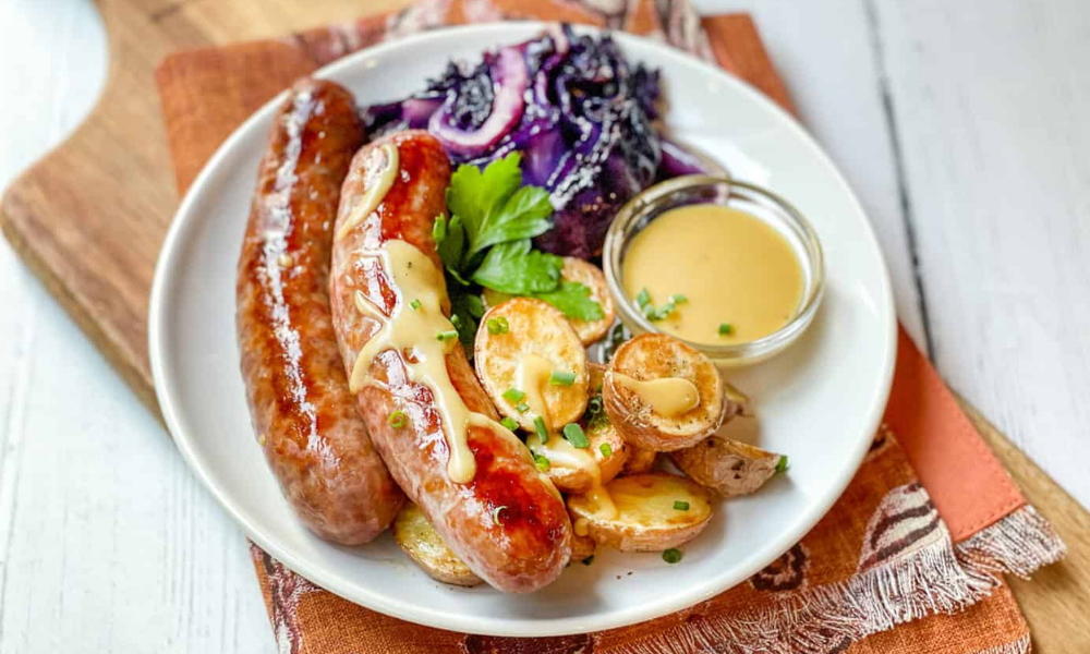 Homemade German Bratwurst