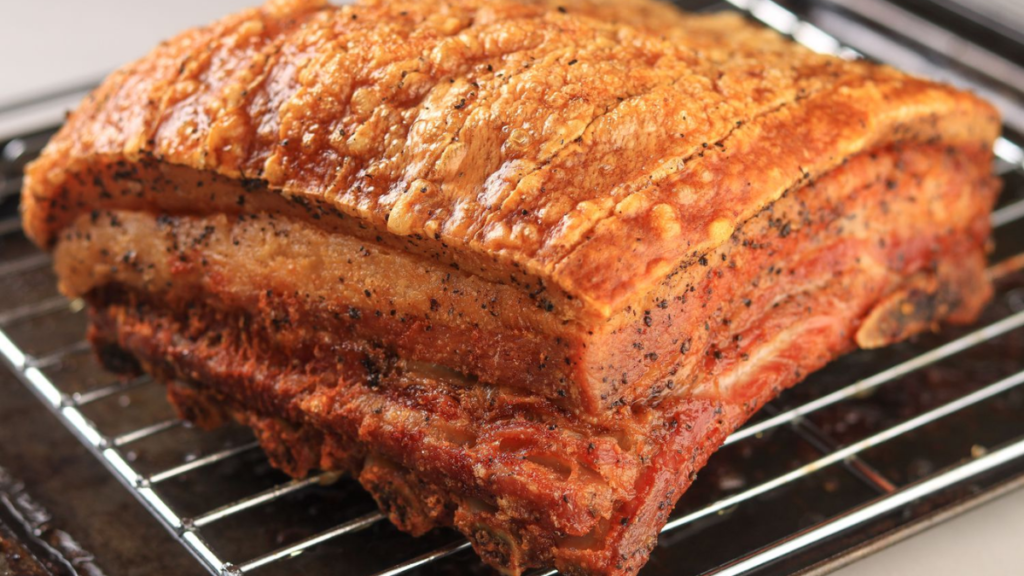 Crispy Slow-Roasted Pork Belly
