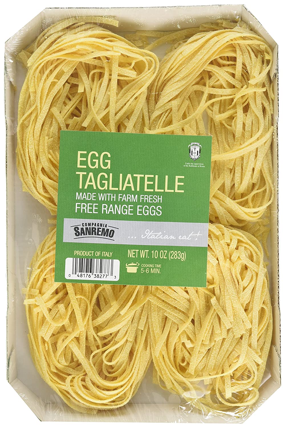 Italian Egg Tagliatelle Pasta
