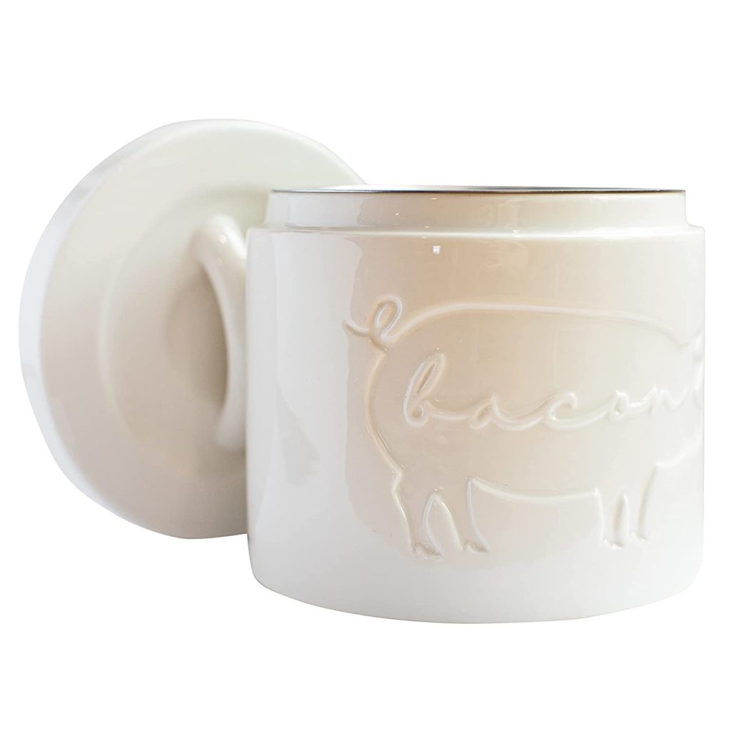Briink Collective Ceramic Bacon Grease Container 
